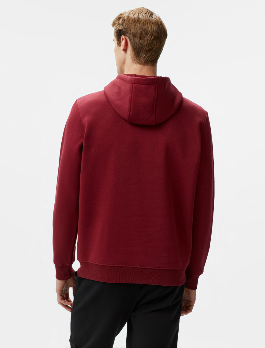 Nautica Erkek Bordo Regular Fit Sweatshirt Nautica Erkek Bordo Regular Fit Sweatshirt