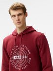 Nautica Erkek Bordo Regular Fit Sweatshirt Nautica Erkek Bordo Regular Fit Sweatshirt
