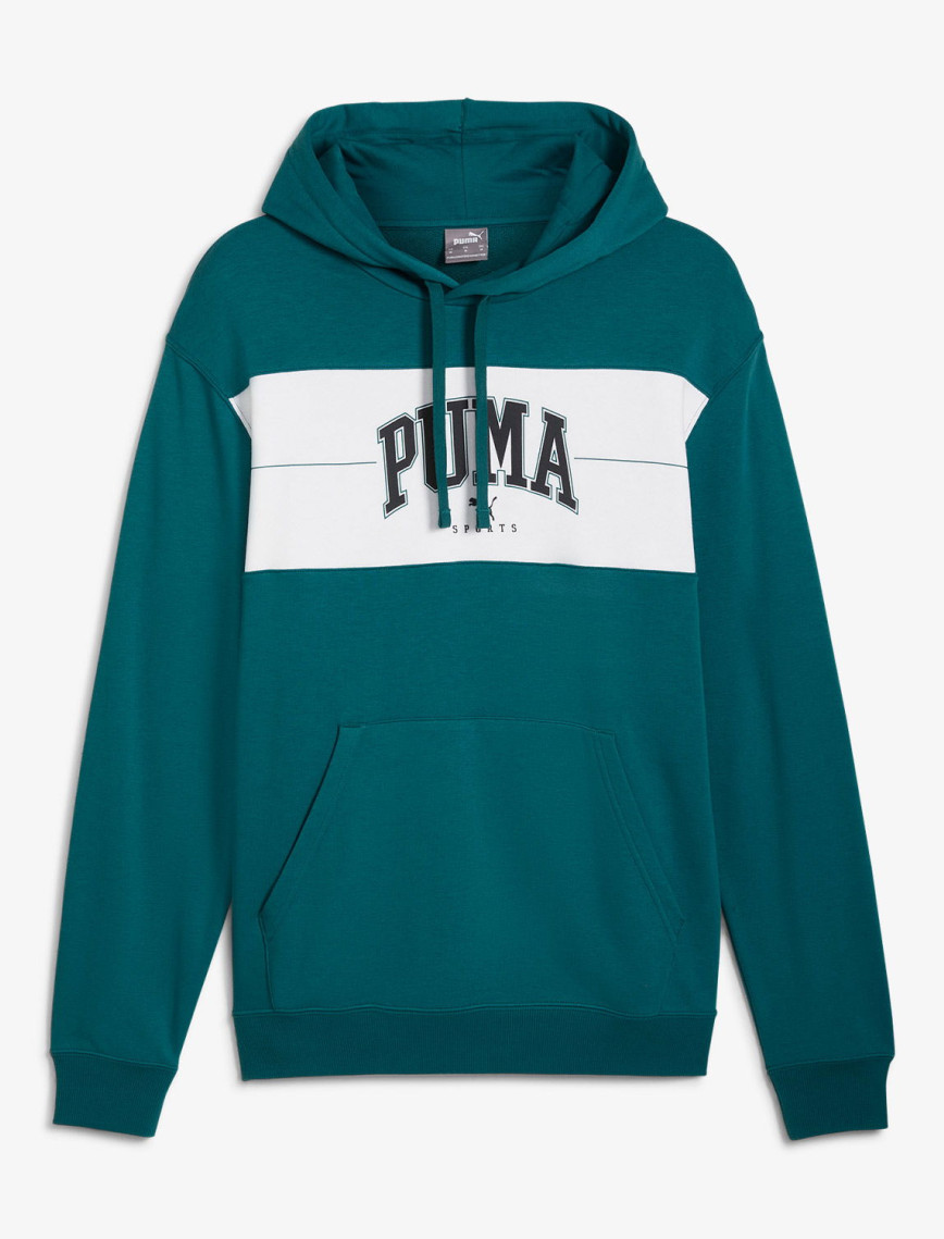Puma Squad Erkek Yeşil Günlük Sweatshirt Puma Squad Erkek Yeşil Günlük Sweatshirt