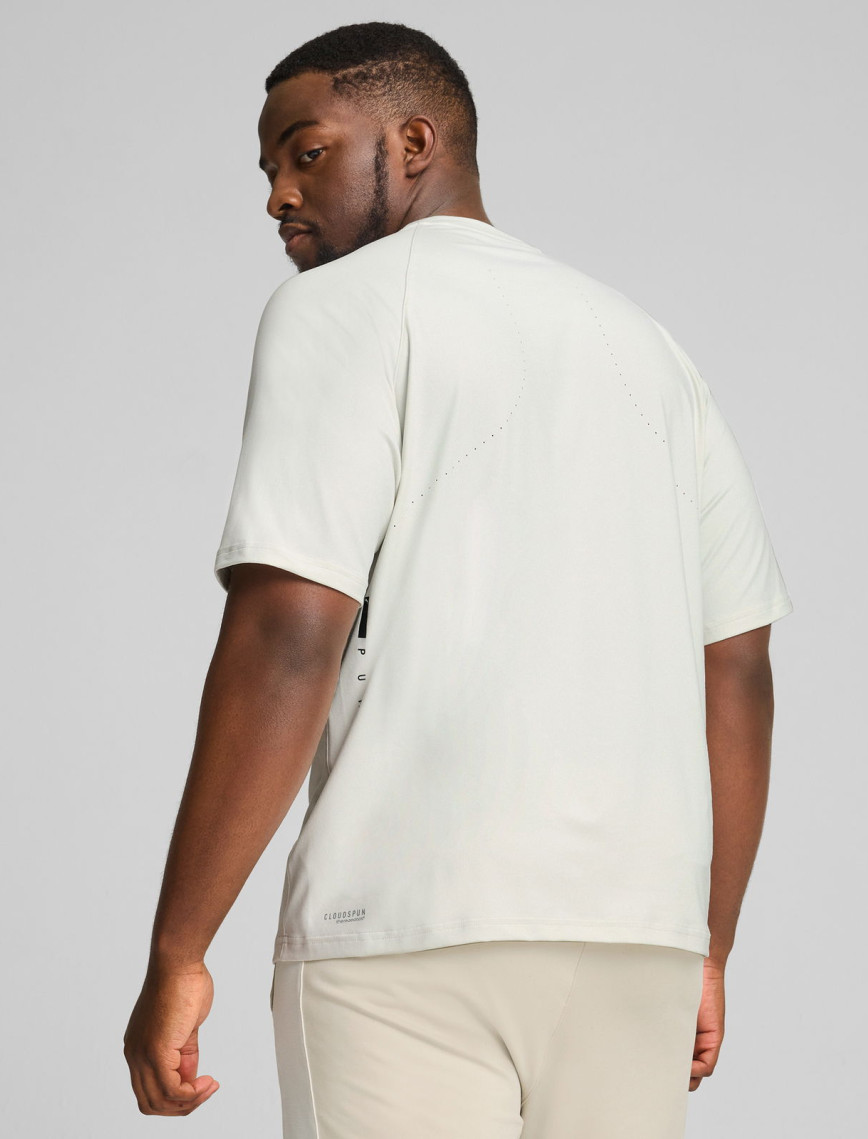 Puma CloudSpun Thermo Adapt Erkek Beyaz Antrenman T-Shirt Puma CloudSpun Thermo Adapt Erkek Beyaz Antrenman T-Shirt