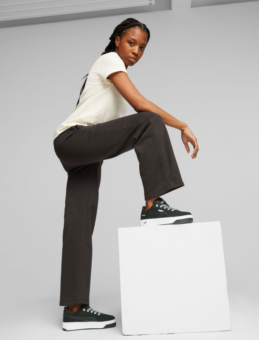 Puma Essential Plus Kadın Siyah Günlük Eşofman Altı Puma Essential Plus Kadın Siyah Günlük Eşofman Altı