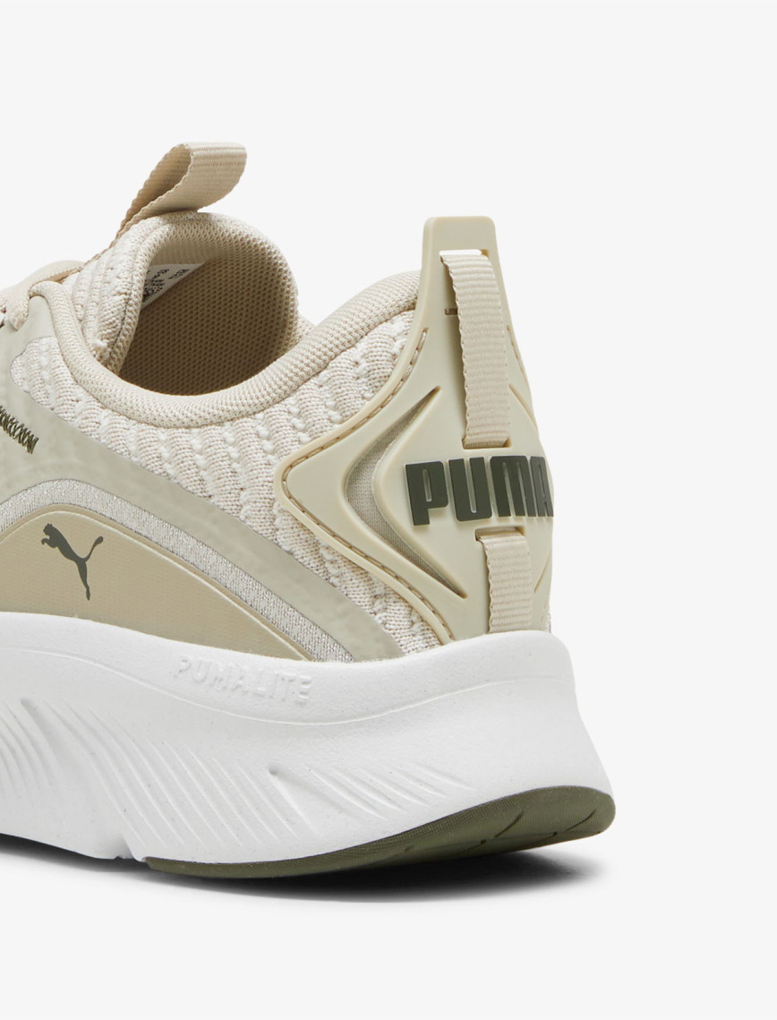 Puma Flexfocus Lite Better Knit Kadın Bej Koşu Ayakkabısı Puma Flexfocus Lite Better Knit Kadın Bej Koşu Ayakkabısı