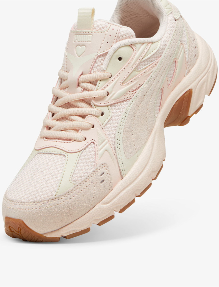 Puma Milenio Tech Suede Kadın Bej Spor Ayakkabı Puma Milenio Tech Suede Kadın Bej Spor Ayakkabı