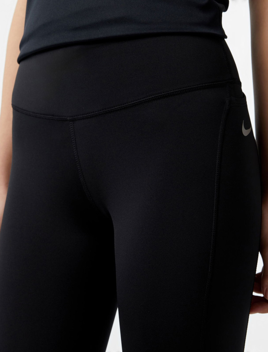 Nike Dri-Fit Fast Crop Kadın Siyah Tayt Nike Dri-Fit Fast Crop Kadın Siyah Tayt