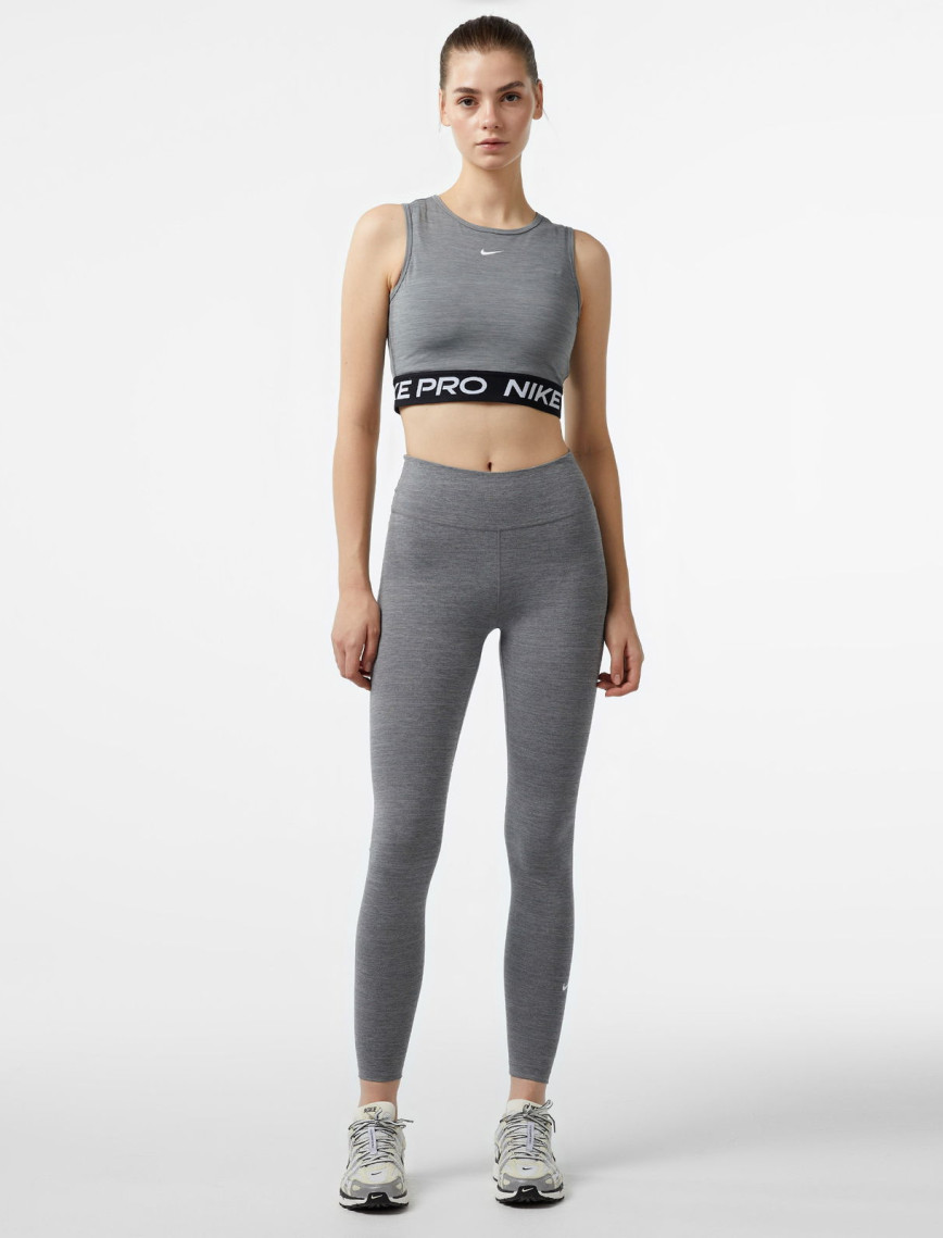 Nike Pro Dri-Fit 365 Kadın Gri Kolsuz T-Shirt Nike Pro Dri-Fit 365 Kadın Gri Kolsuz T-Shirt