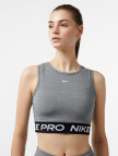 Nike Pro Dri-Fit 365 Kadın Gri Kolsuz T-Shirt Nike Pro Dri-Fit 365 Kadın Gri Kolsuz T-Shirt