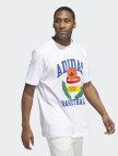 adidas Crest Basketball Graphic Erkek Beyaz T-Shirt adidas Crest Basketball Graphic Erkek Beyaz T-Shirt