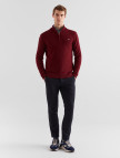 GANT Erkek Bordo Regular Fit Yarım Fermuarlı Yün Kazak GANT Erkek Bordo Regular Fit Yarım Fermuarlı Yün Kazak
