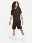 Jordan Jumpman Embroidered Crew Erkek Siyah T-Shirt Jordan Jumpman Embroidered Crew Erkek Siyah T-Shirt