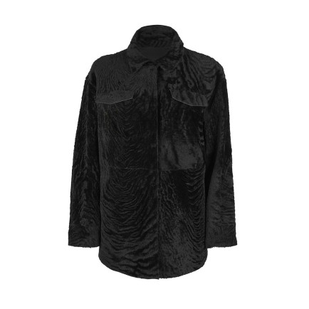 Chayan Siyah Kadın Çift Taraflı Gömlek Chayan Siyah Kadın Çift Taraflı Gömlek