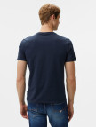 Guess Slim America Organic Cotton 160Gsm Erkek Lacivert T-Shirt Guess Slim America Organic Cotton 160Gsm Erkek Lacivert T-Shirt