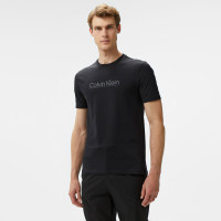 Calvin Klein Raised Line Logo Erkek Siyah T-Shirt Calvin Klein Raised Line Logo Erkek Siyah T-Shirt