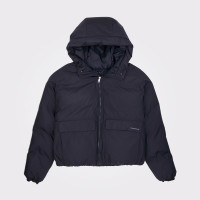 Converse Kadın Kapüşonlu Siyah Şişme Mont Converse Kadın Kapüşonlu Siyah Şişme Mont