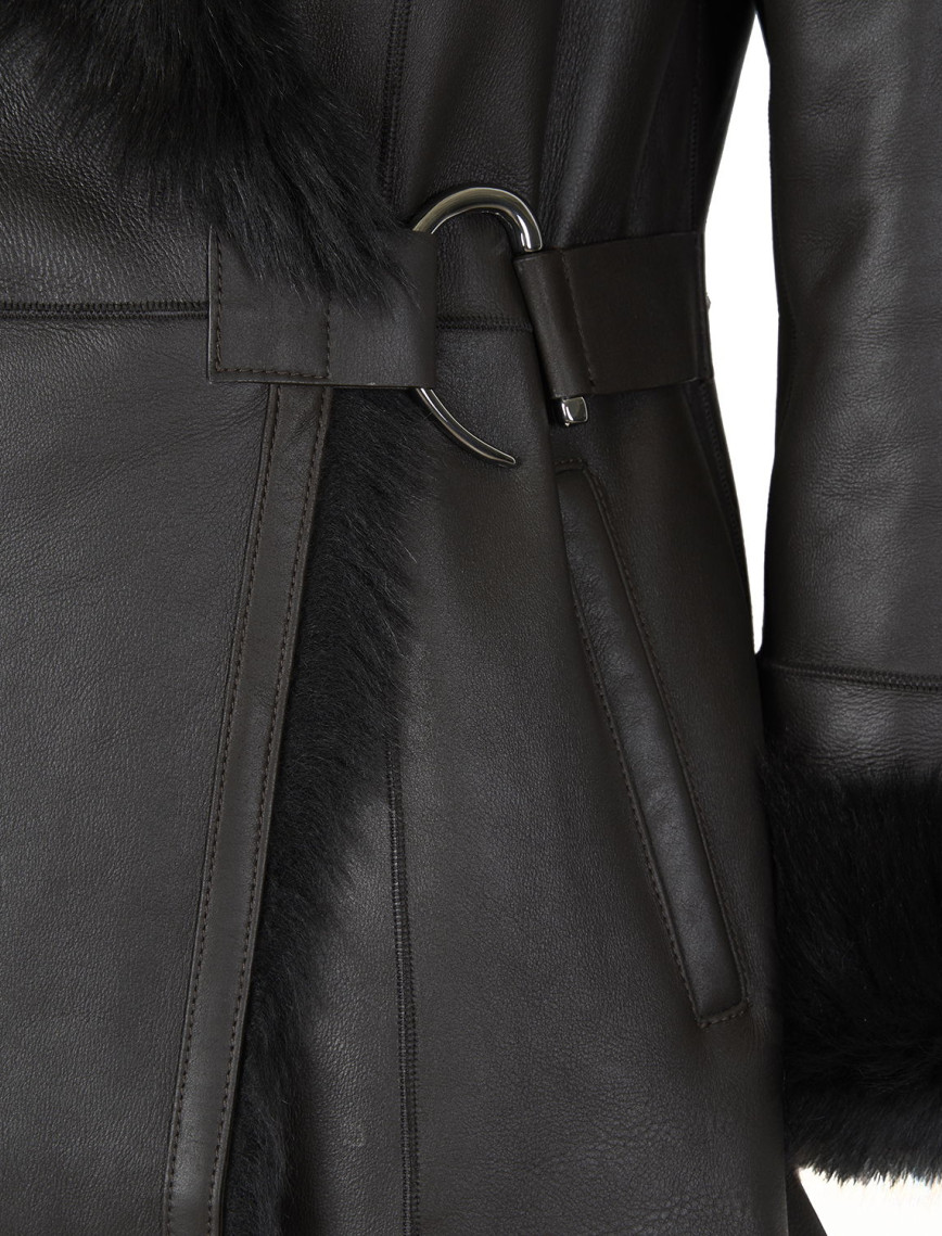 Debora Kahve Kadın Kürk Ceket Debora Kahve Kadın Kürk Ceket