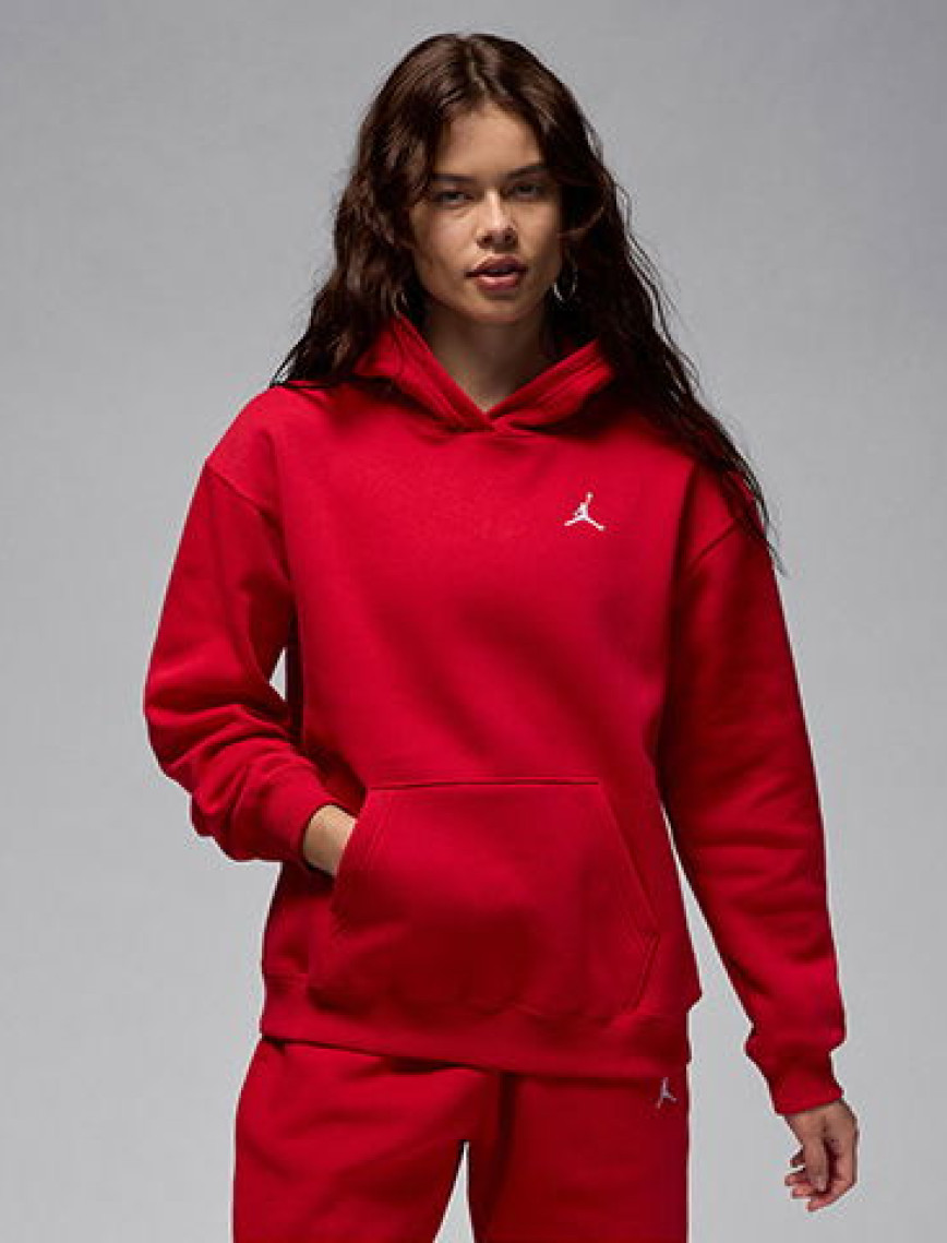 Jordan Jordan Brooklyn Fleece Pullover Kadın Kırmızı Sweatshirt Jordan Jordan Brooklyn Fleece Pullover Kadın Kırmızı Sweatshirt