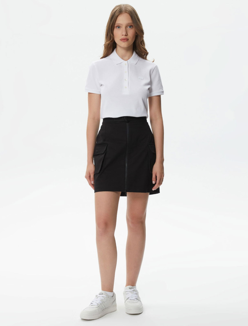 Lacoste Kadın Relaxed Fit Siyah Etek Lacoste Kadın Relaxed Fit Siyah Etek