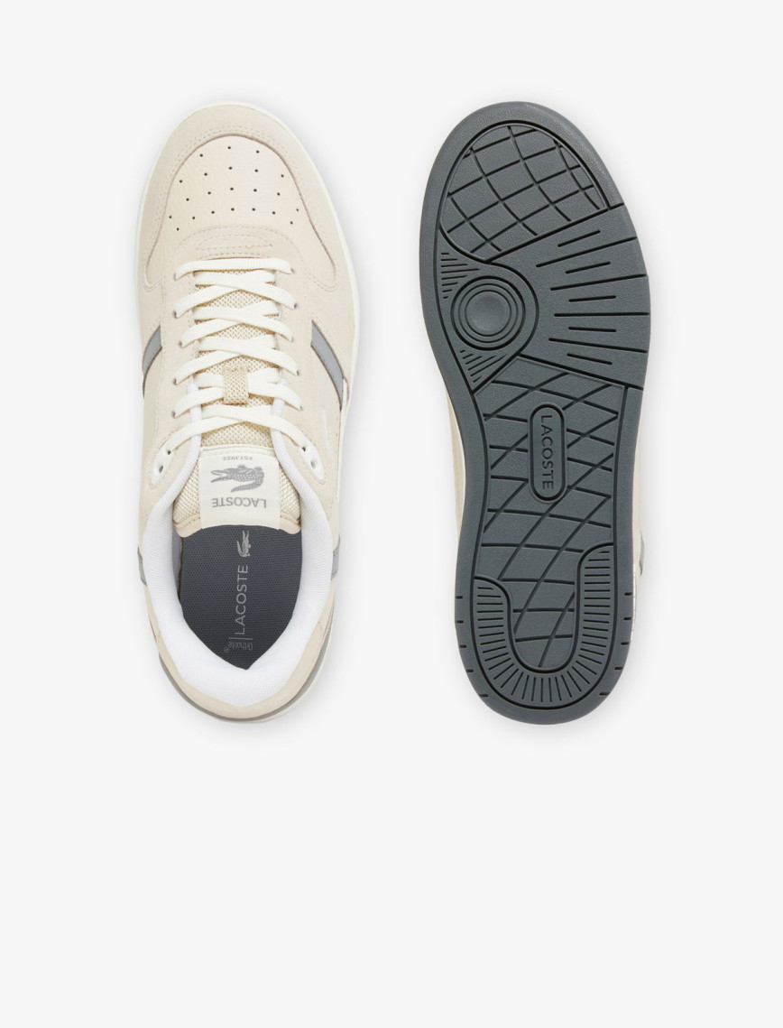 Lacoste T-Clip Erkek Bej Sneaker Lacoste T-Clip Erkek Bej Sneaker