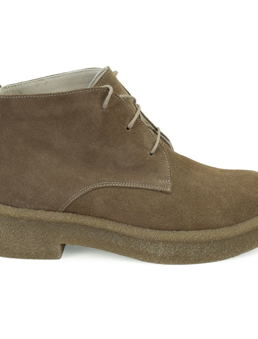 Alena Vizon Kadın Bağcıklı Süet Deri Bot Alena Vizon Kadın Bağcıklı Süet Deri Bot