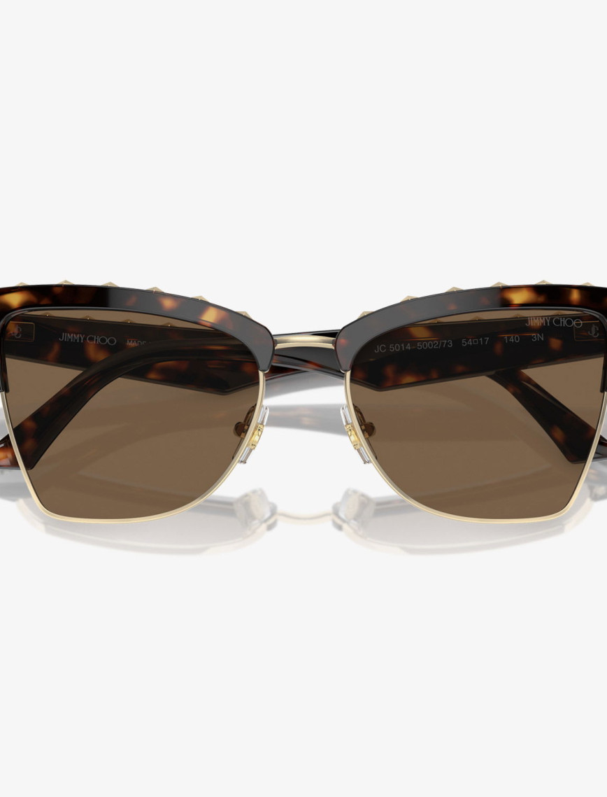 JIMMY CHOO Jc514 Kadın Kahverengi Güneş Gözlüğü JIMMY CHOO Jc514 Kadın Kahverengi Güneş Gözlüğü
