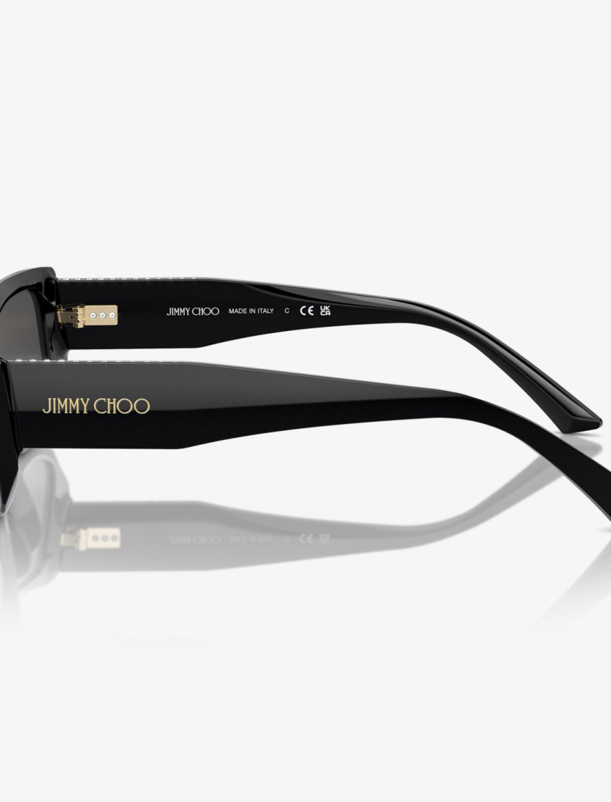JIMMY CHOO Jc52Bu Kadın Siyah Güneş Gözlüğü JIMMY CHOO Jc52Bu Kadın Siyah Güneş Gözlüğü