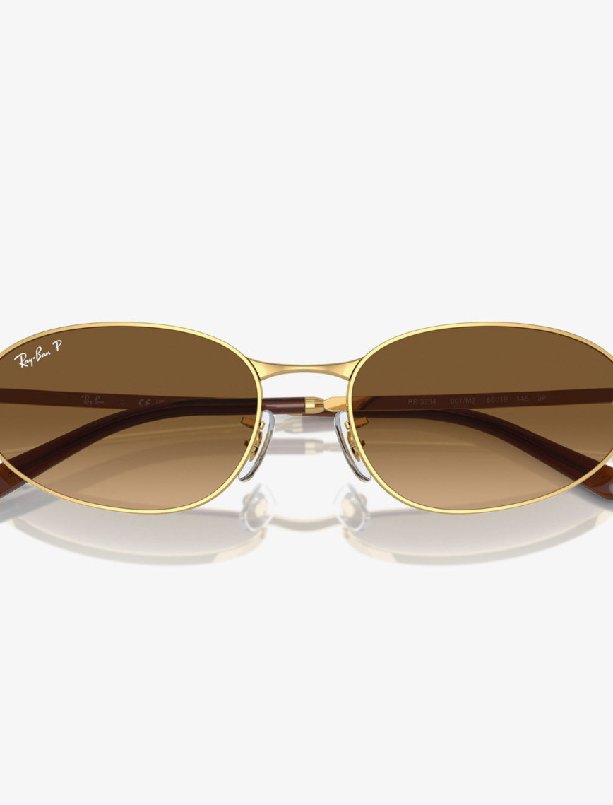 RAY-BAN Rb3734 Unisex Altın Rengi Güneş Gözlüğü RAY-BAN Rb3734 Unisex Altın Rengi Güneş Gözlüğü