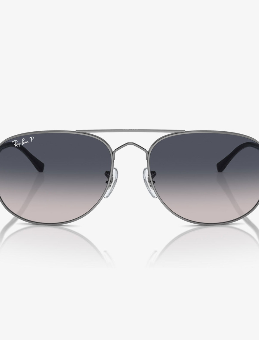 RAY-BAN Bain Bridge Unisex Gri Güneş Gözlüğü RAY-BAN Bain Bridge Unisex Gri Güneş Gözlüğü