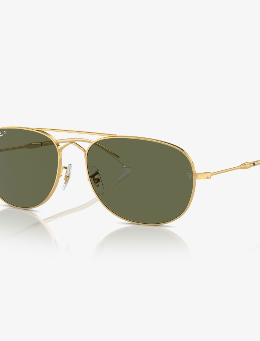 RAY-BAN Bain Bridge Unisex Altın Rengi Güneş Gözlüğü RAY-BAN Bain Bridge Unisex Altın Rengi Güneş Gözlüğü