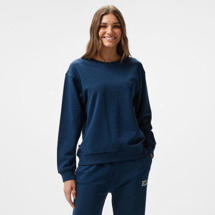 Ucla Sunniva Nakışlı Kadın Lacivert Bisiklet Yaka Sweatshirt Ucla Sunniva Nakışlı Kadın Lacivert Bisiklet Yaka Sweatshirt