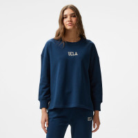 Ucla Olvera Nakışlı Kadın Lacivert Bisiklet Yaka Sweatshirt Ucla Olvera Nakışlı Kadın Lacivert Bisiklet Yaka Sweatshirt