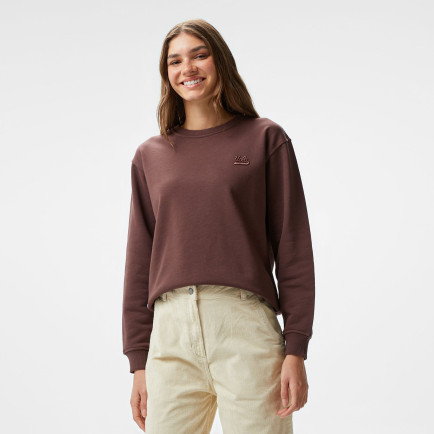 Ucla Sunniva Nakışlı Kadın Pembe Bisiklet Yaka Sweatshirt Ucla Sunniva Nakışlı Kadın Pembe Bisiklet Yaka Sweatshirt