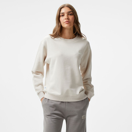 Ucla Sunniva Nakışlı Kadın Krem Bisiklet Yaka Sweatshirt Ucla Sunniva Nakışlı Kadın Krem Bisiklet Yaka Sweatshirt