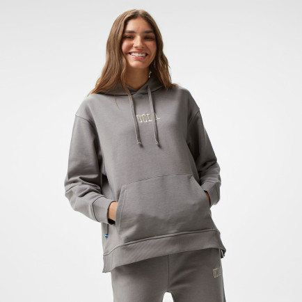 Ucla Jess Nakışlı Kadın Gri Kapüşonlu Sweatshirt Ucla Jess Nakışlı Kadın Gri Kapüşonlu Sweatshirt