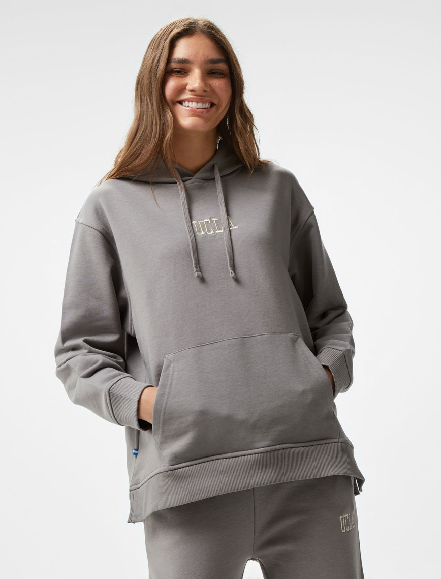 Ucla Jess Nakışlı Kadın Lacivert Kapüşonlu Sweatshirt Ucla Jess Nakışlı Kadın Lacivert Kapüşonlu Sweatshirt