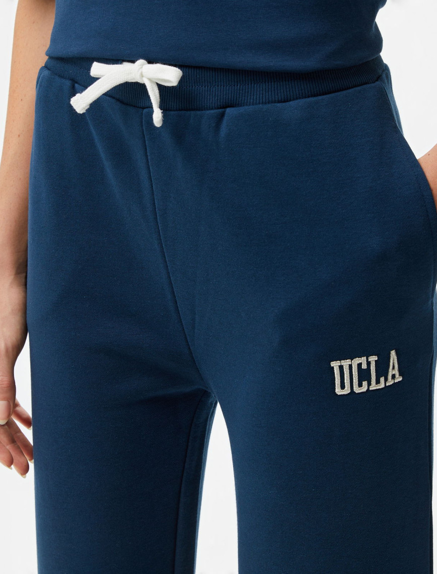 Ucla Daphne Nakışlı Kadın Lacivert Eşofman Altı Ucla Daphne Nakışlı Kadın Lacivert Eşofman Altı