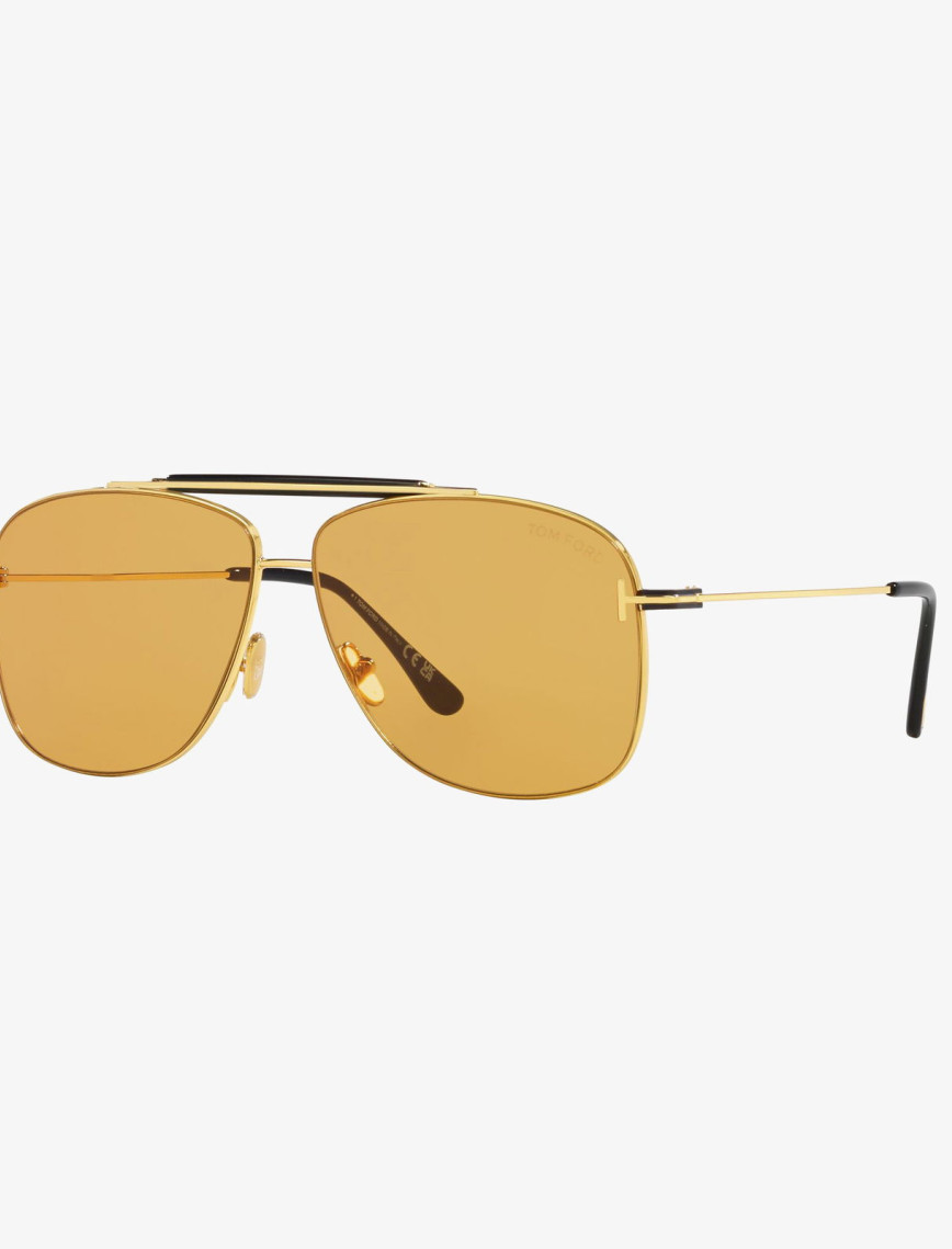 TOM FORD Jaden Tr1628 Erkek Gümüş Güneş Gözlüğü TOM FORD Jaden Tr1628 Erkek Gümüş Güneş Gözlüğü