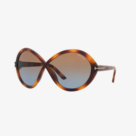 TOM FORD Jada Tr1772 Kadın Tortoıse Blonde Güneş Gözlüğü TOM FORD Jada Tr1772 Kadın Tortoıse Blonde Güneş Gözlüğü