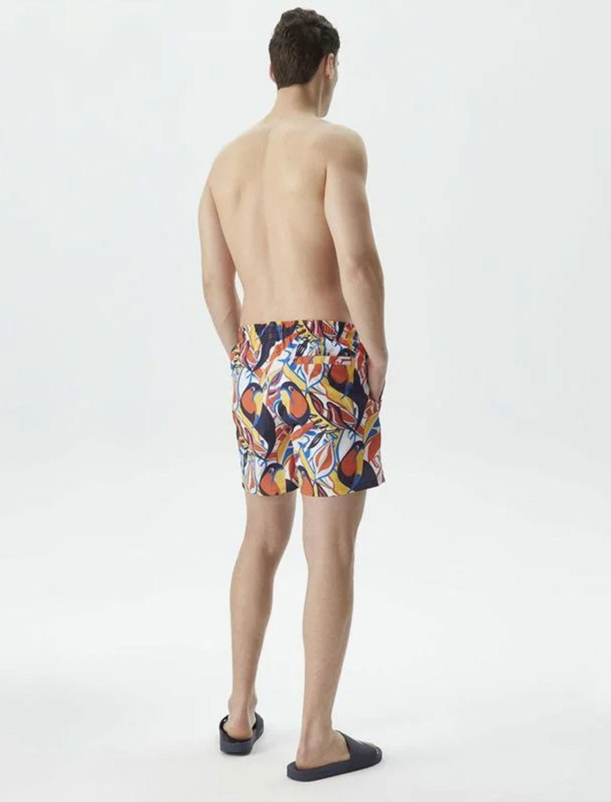 Nautica Erkek Turuncu Standart Fit Mayo Şort Nautica Erkek Turuncu Standart Fit Mayo Şort