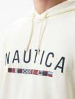 Nautica Erkek Beyaz Regular Fit Sweatshirt