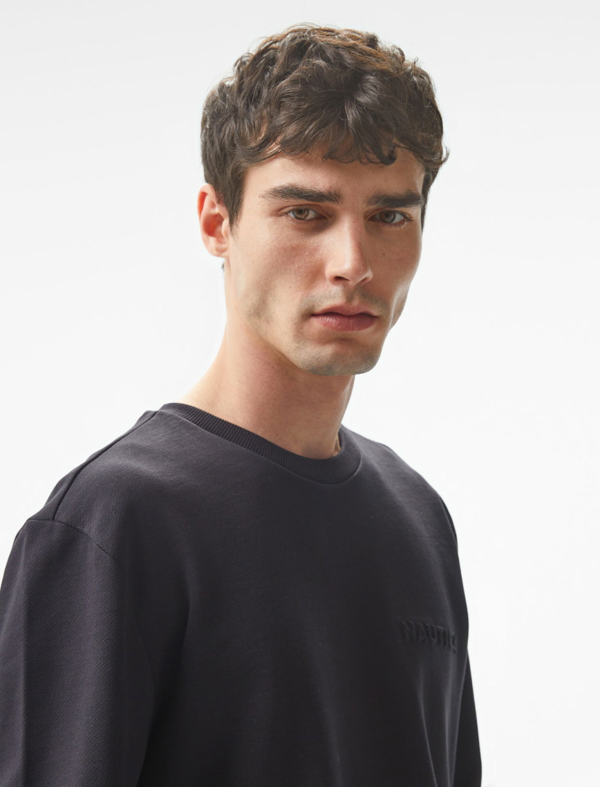 Nautica Erkek Siyah Regular Fit Sweatshirt Nautica Erkek Siyah Regular Fit Sweatshirt