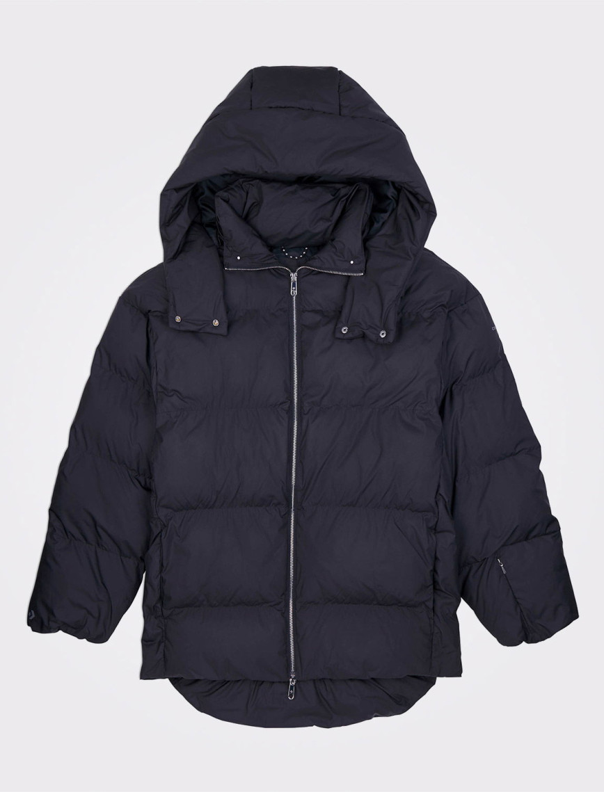 Converse Kadın Kapüşonlu Siyah Şişme Mont Converse Kadın Kapüşonlu Siyah Şişme Mont