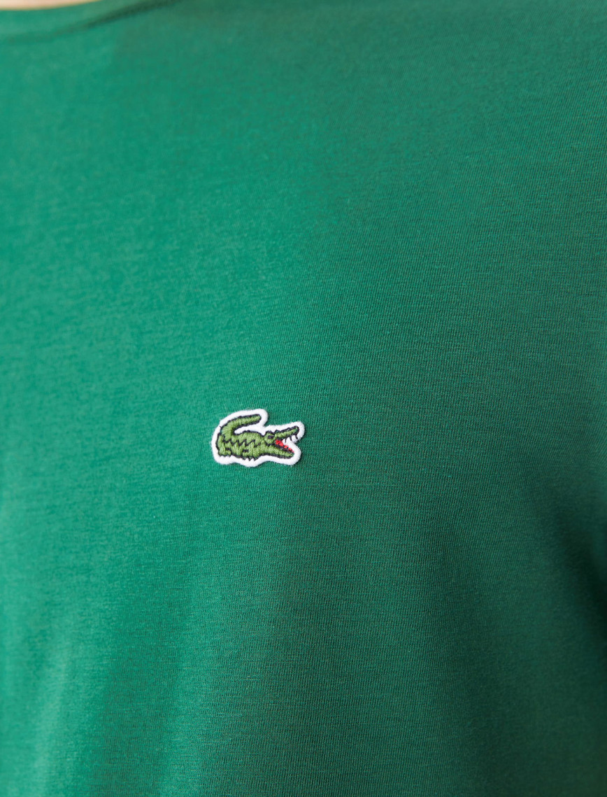 Lacoste Slim Fit Erkek Yeşil T-Shirt Lacoste Slim Fit Erkek Yeşil T-Shirt