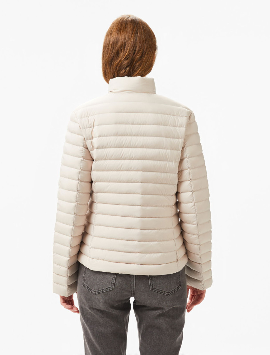 Calvin Klein Super Padded Packable Kadın Krem Ceket
