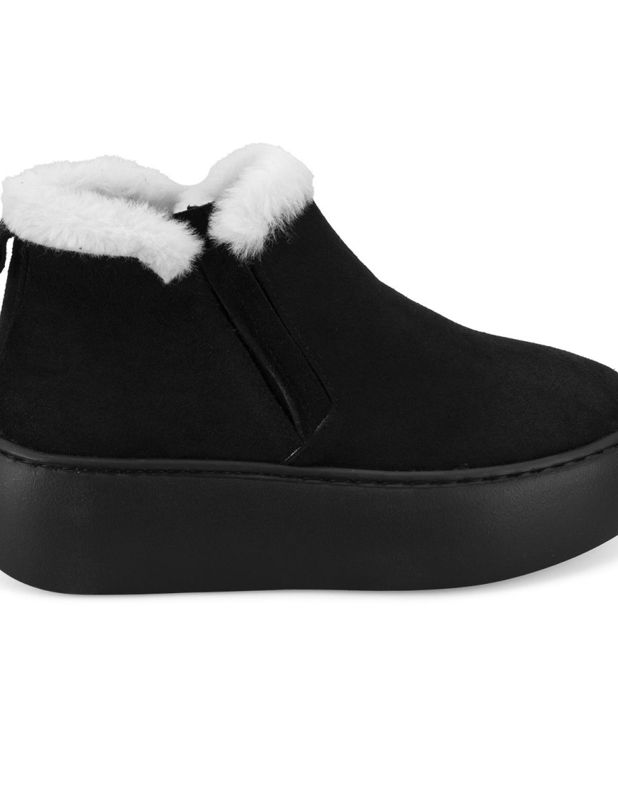 Jessia Siyah Kadın Süet Bot Jessia Siyah Kadın Süet Bot