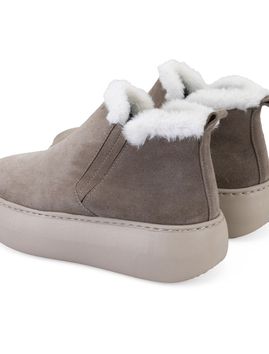 Jessia Bej Kadın Süet Bot Jessia Bej Kadın Süet Bot