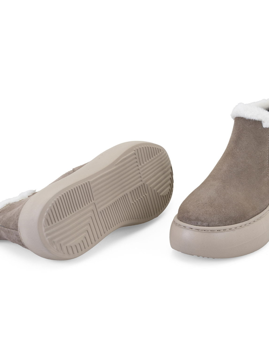 Jessia Bej Kadın Süet Bot Jessia Bej Kadın Süet Bot