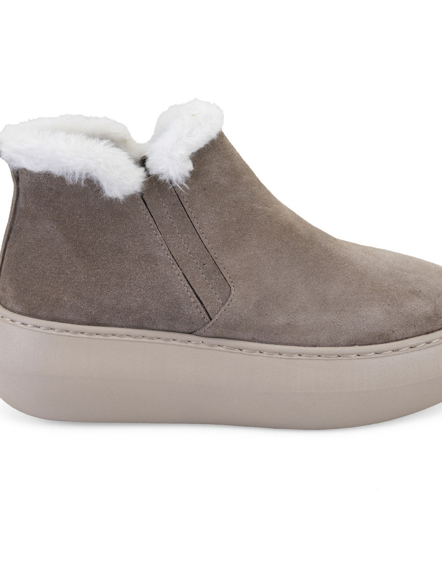 Jessia Bej Kadın Süet Bot Jessia Bej Kadın Süet Bot