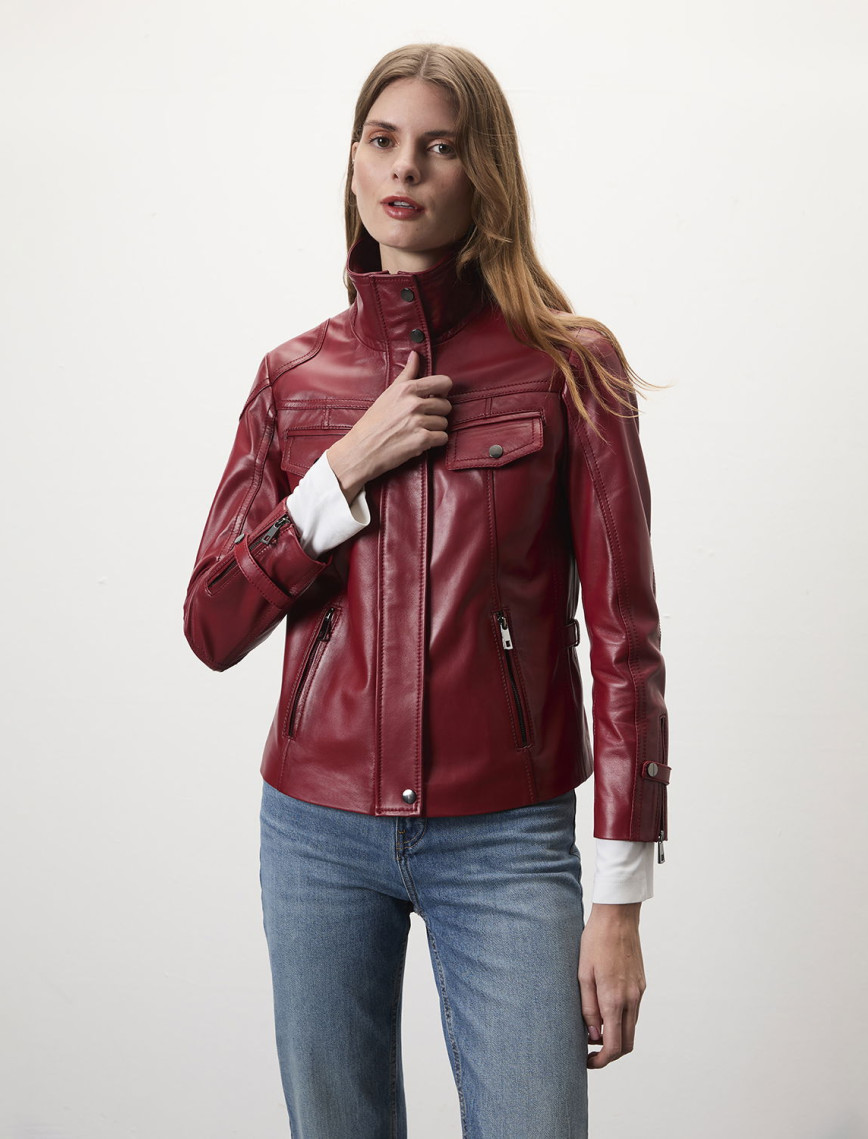 Briellen Taba Kadın Deri Mont Briellen Taba Kadın Deri Mont