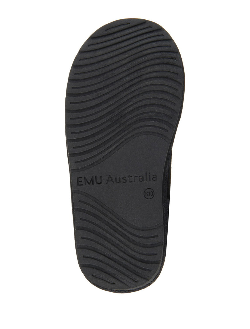 Emu Australia Wallaby Mini Unisex Çocuk Siyah Bot Emu Australia Wallaby Mini Unisex Çocuk Siyah Bot
