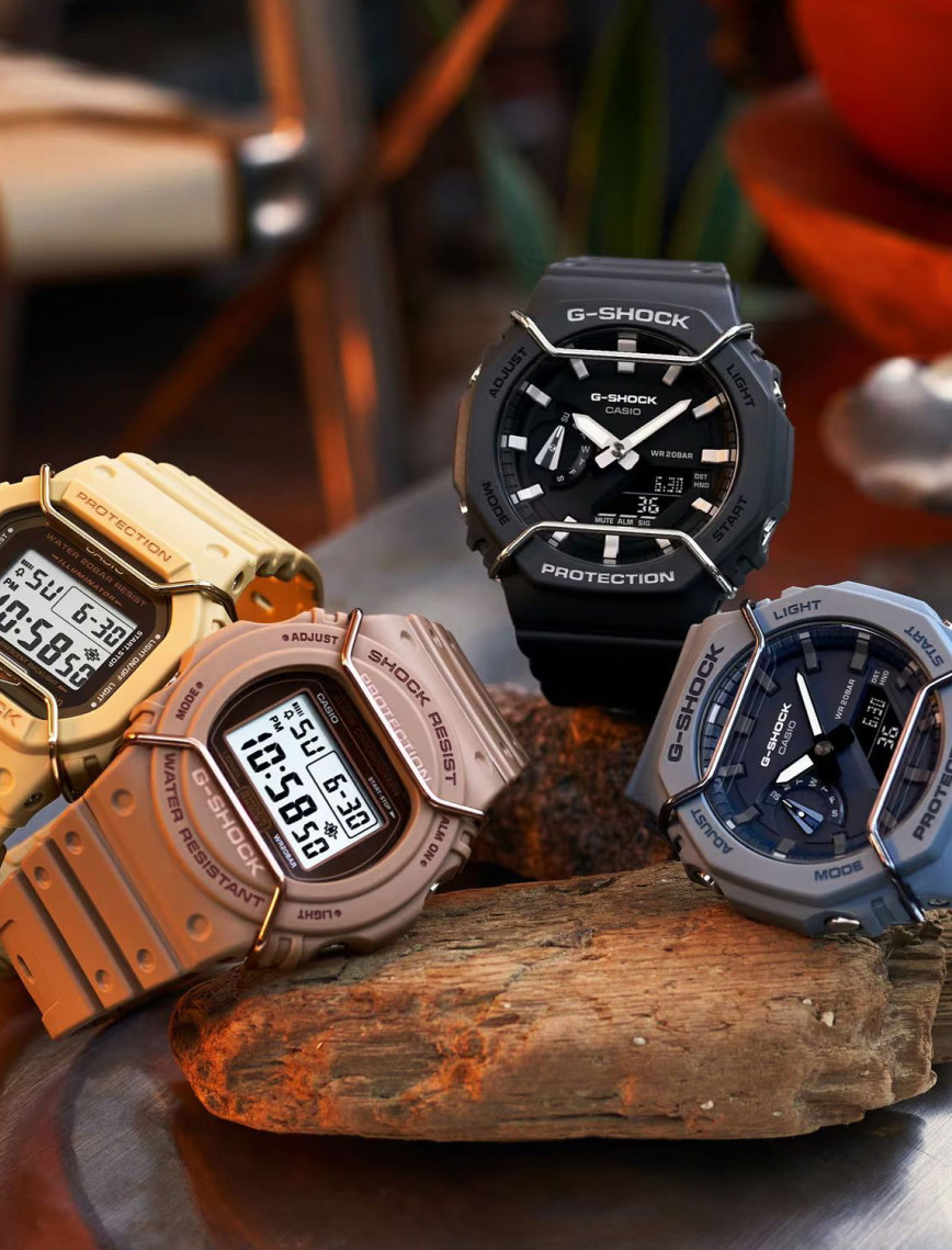 Casio Ga-2100pts-8adr Kol Saati Erkek Gri Saat Casio Ga-2100pts-8adr Kol Saati Erkek Gri Saat