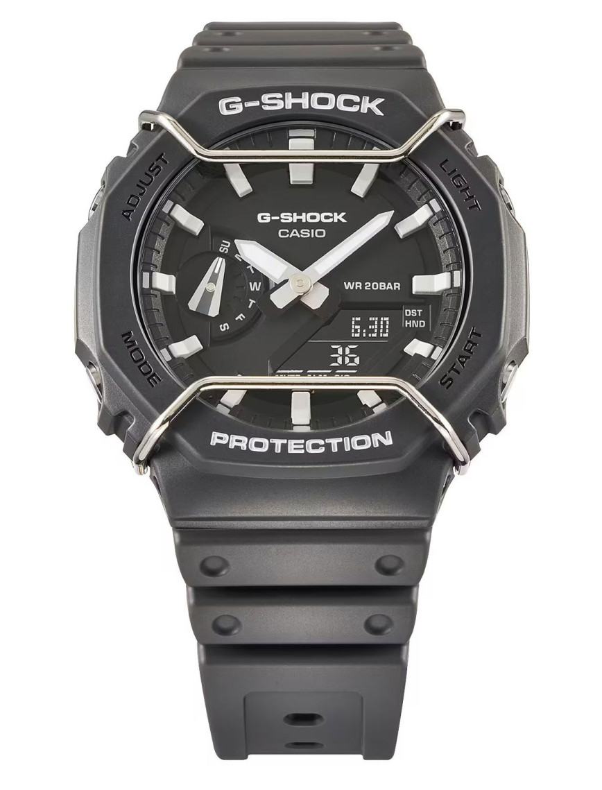 Casio Ga-2100pts-8adr Kol Saati Erkek Gri Saat Casio Ga-2100pts-8adr Kol Saati Erkek Gri Saat